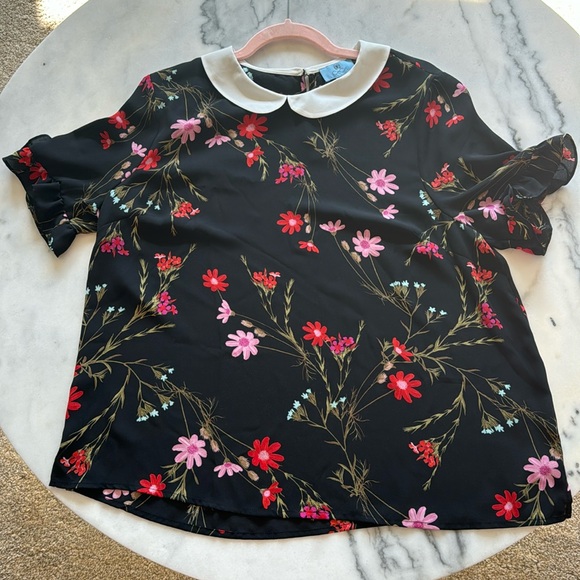 CeCe by Cynthia Steffe 3/4-Sleeve Enchanted Wildflower - Picture 5 of 12